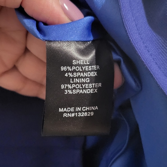 Lovers & Friends Yara Mini Dress Blue Size XXS - Picture 7 of 7